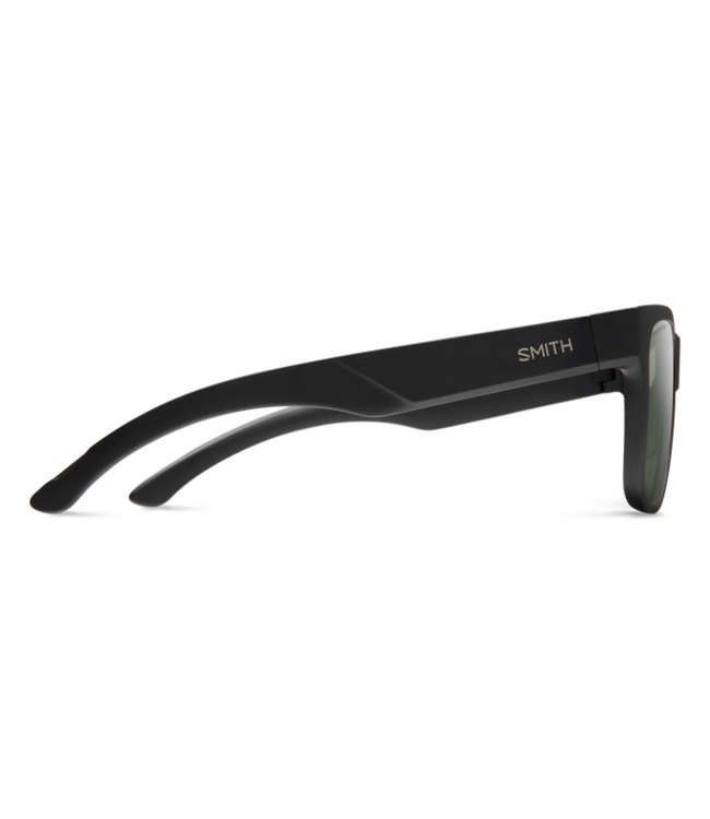 SMITH LOWDOWN XL 2 MATTE BLACK SUNGLASSES w/ CHROMAPOP GREY GREEN