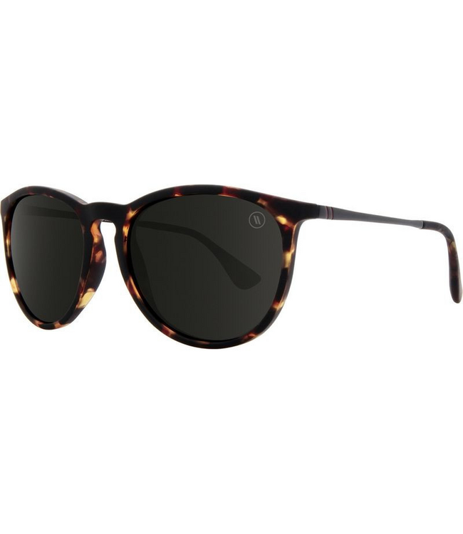 BLENDERS NORTH PARK VOLCANO JACK SUNGLASSES MATTE TORT w/ SMOKE POLAR LENS