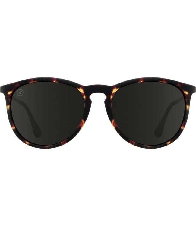 BLENDERS NORTH PARK VOLCANO JACK SUNGLASSES MATTE TORT w/ SMOKE POLAR LENS