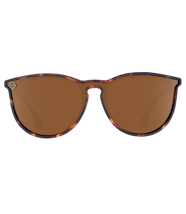 BLENDERS NORTH PARK X2 BRANDY NIGHT SUNGLASSES MATTE TORT w/ AMBER POLAR LENS