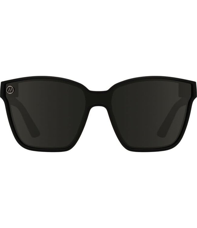 BLENDERS BUTTERTRON VOODOO VIXEN SUNGLASSES MATTE BLACK w/ SMOKE POLAR LENS