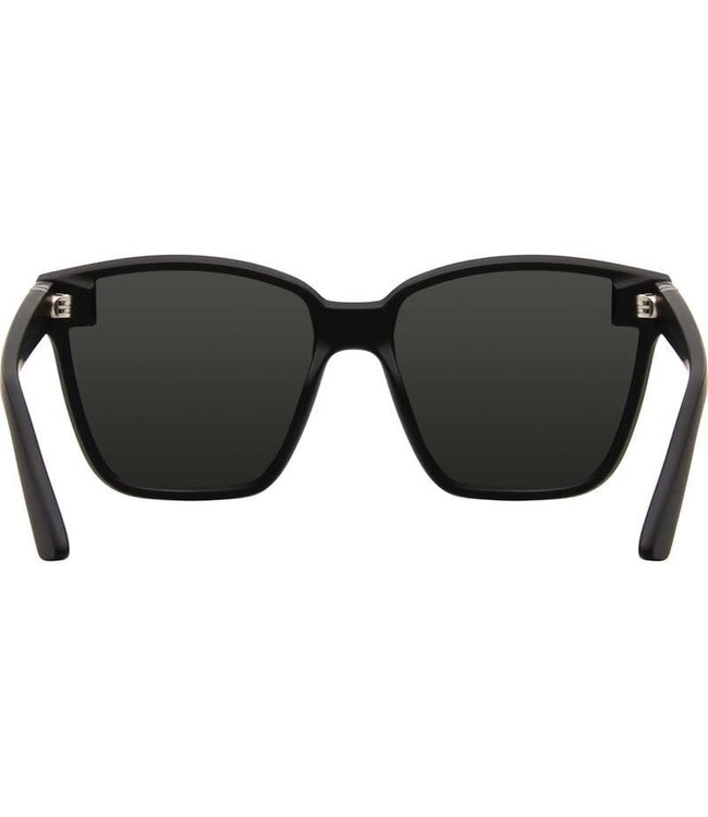 BLENDERS BUTTERTRON VOODOO VIXEN SUNGLASSES MATTE BLACK w/ SMOKE POLAR LENS