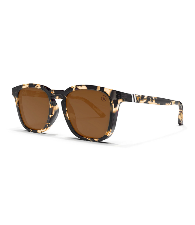 BLENDERS SYDNEY TORT SUNGLASSES CRYS TAN TORT w/ AMBER PLR LENS