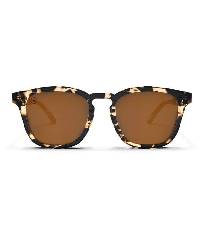 BLENDERS SYDNEY TORT SUNGLASSES CRYS TAN TORT w/ AMBER PLR LENS