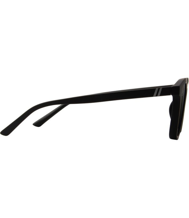 BLENDERS SYDNEY SOUL SINGER SUNGLASSES MATTE BLACK w/ SMOKE POLAR LENS