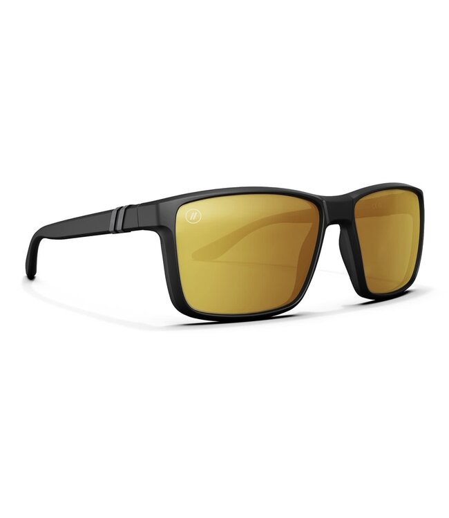 BLENDERS MESA MATTE BLACK SUNGLASSES MATTE BLACK w/ COPPER POLAR LENS