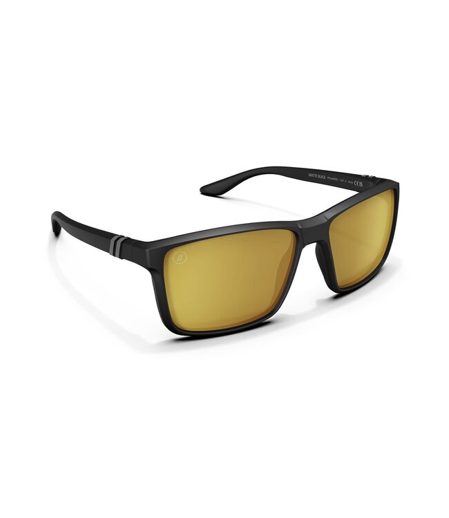 BLENDERS MESA MATTE BLACK SUNGLASSES MATTE BLACK w/ COPPER POLAR LENS