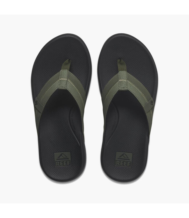REEF MENS CUSHION PHANTOM 2.0 SANDALS OLIVE/GUM