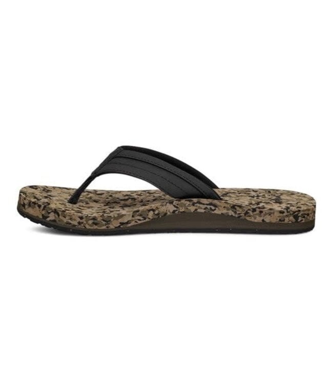 SANUK MENS ZIGGY SANDAL BLACK MULTI