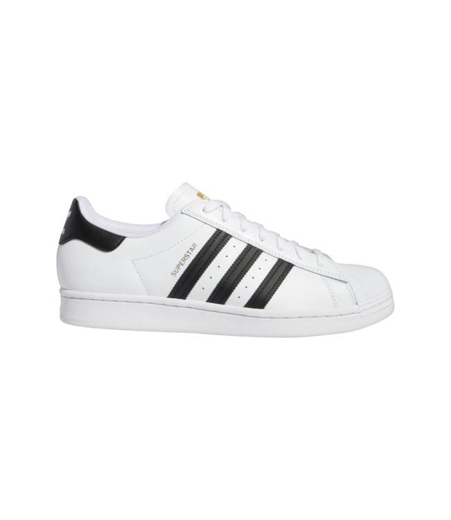 ADIDAS MENS SUPERSTAR ADV SHOES WHITE/BLACK/WHITE