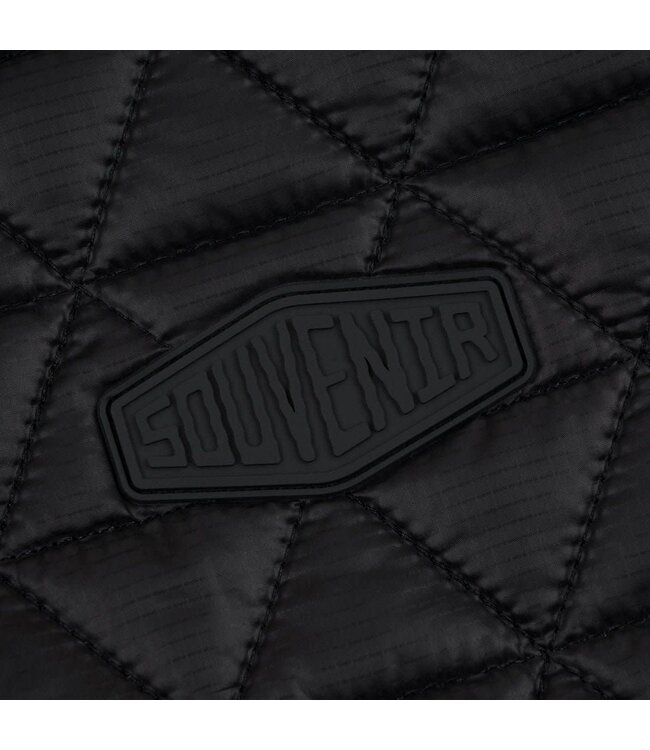 SOUVENIR CONVERTIBLE MICRO PUFFER JACKET BLACK 2026