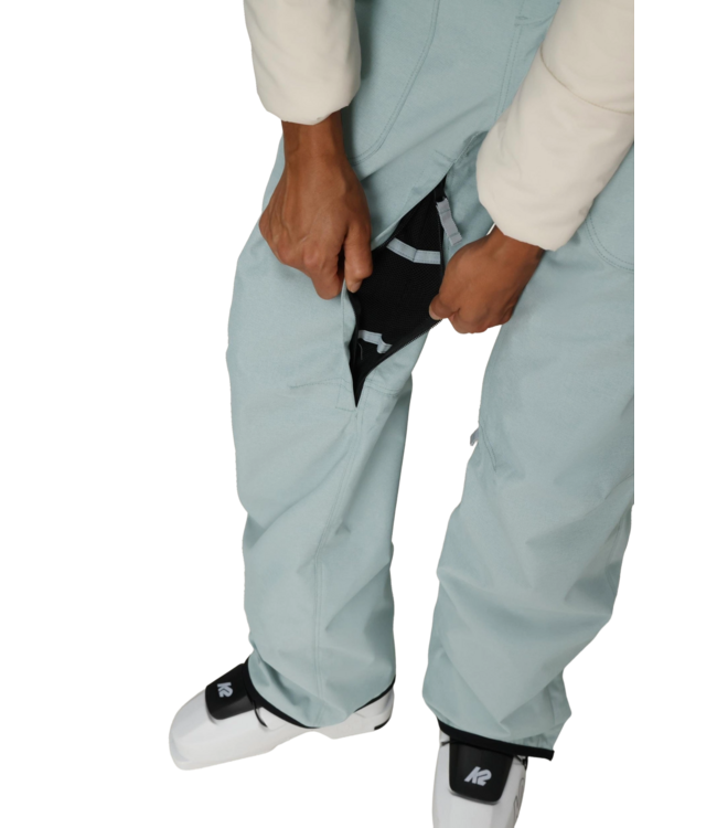 686 WOMENS BLACK MAGIC INSULATED BIB DUSTY MARINE DOBBY 2026