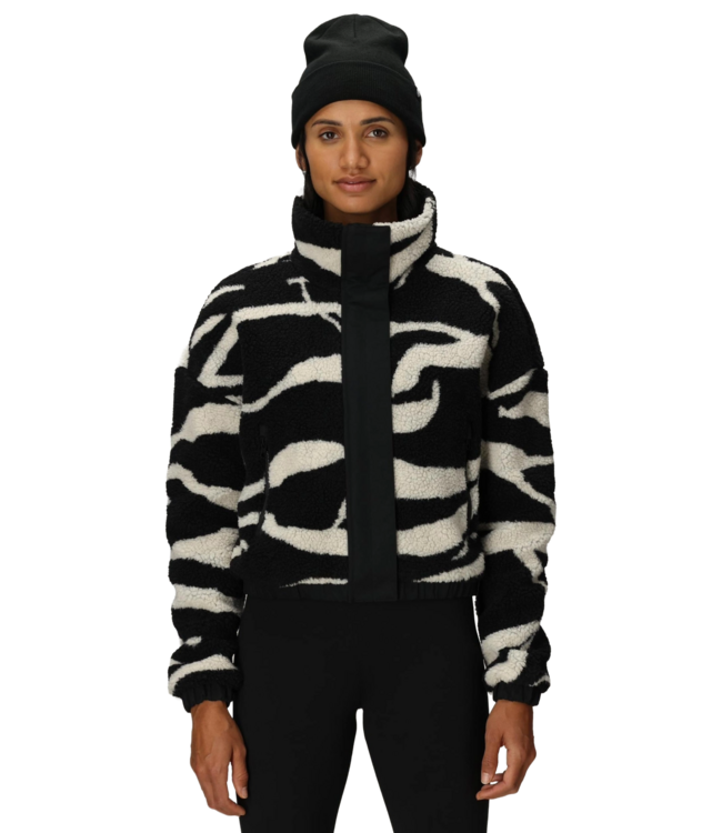 686 WOMENS OUTPOST SHERPA JACKET BLACK VAPORS 2026