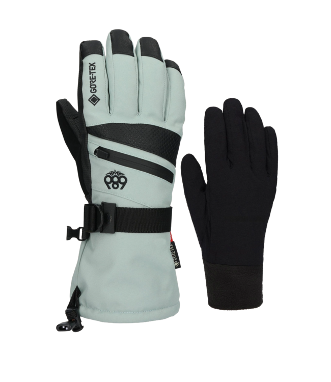 686 WOMENS GORE-TEX SMARTY 3-IN-1 GAUNTLET GLOVE DUSTY MARINE 2026
