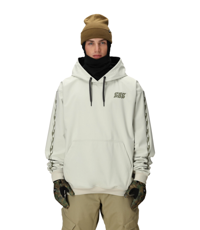 686 WATERPROOF TEAM HOODY LIMESTONE 2026