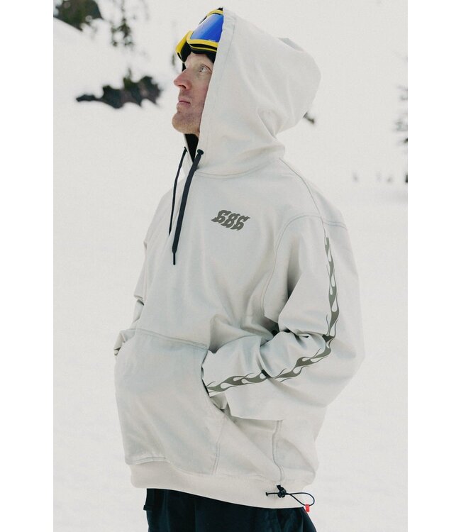 686 WATERPROOF TEAM HOODY LIMESTONE 2026