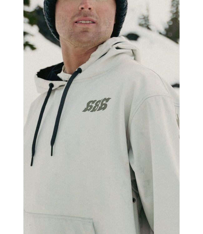 686 WATERPROOF TEAM HOODY LIMESTONE 2026
