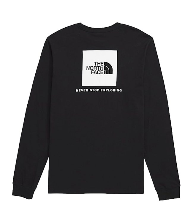 THE NORTH FACE EVOLUTION BOX NSE L/S TEE BLACK/WHITE 2026