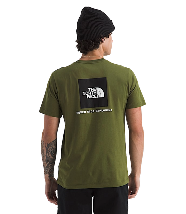 THE NORTH FACE EVOLUTION BOX NSE S/S TEE WOODLAND GREEN 2026