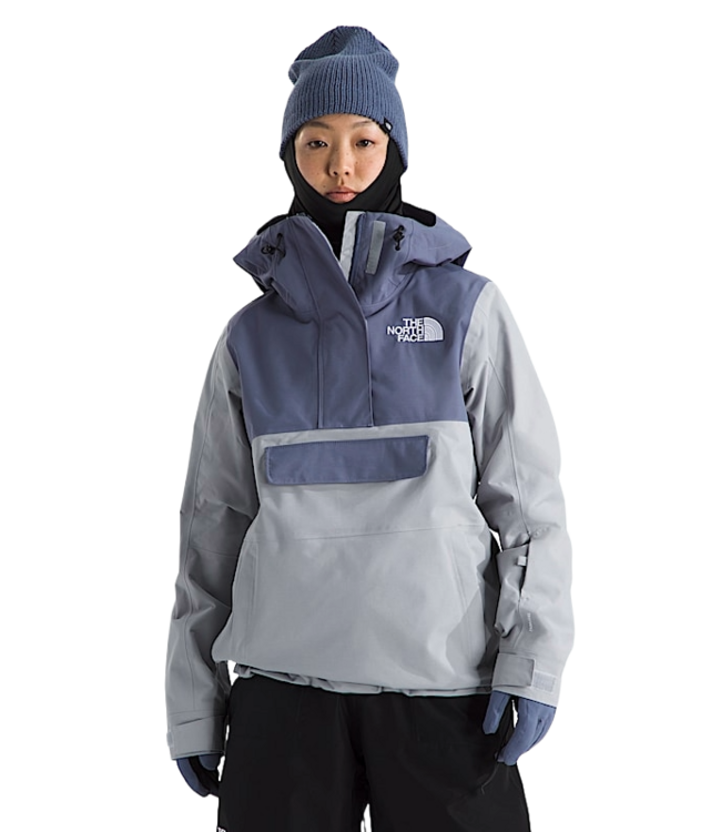 THE NORTH FACE WOMENS DRIFTVIEW ANORAK BLUE FLAX/TWILIGHT GALAXY/BLACK 2026