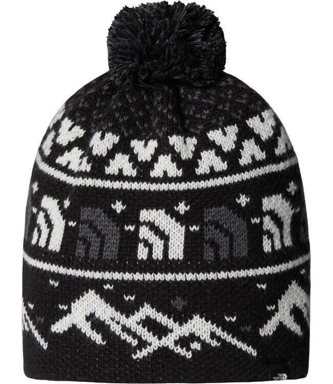 THE NORTH FACE CABIN SKI TUKE BLACK JACQUARD/POM 2026