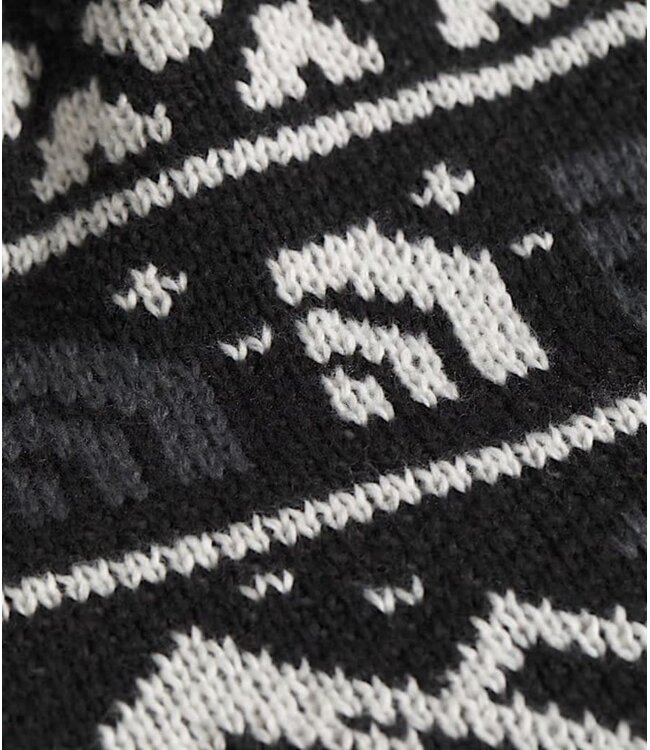 THE NORTH FACE CABIN SKI TUKE BLACK JACQUARD/POM 2026