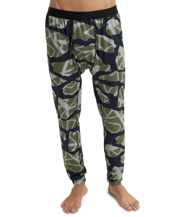 BURTON MIDWEIGHT BASE LAYER PANTS GRAFFITI CAMO 2026