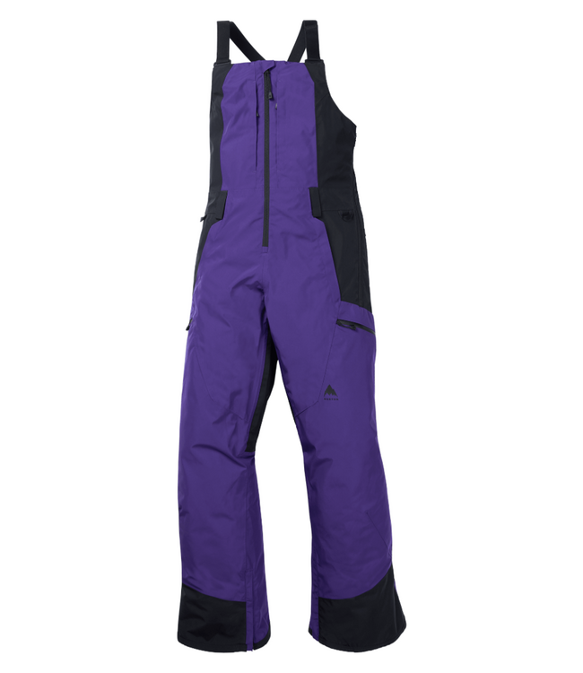 BURTON WOMENS RESERVE GORE-TEX 2L BIBS PRISM VIOLET/TRUE BLACK 2026