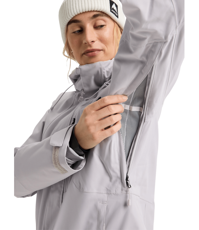 BURTON WOMENS RESERVE 2L INSULATED STRETCH JACKET WASHED LAVENDER 2026