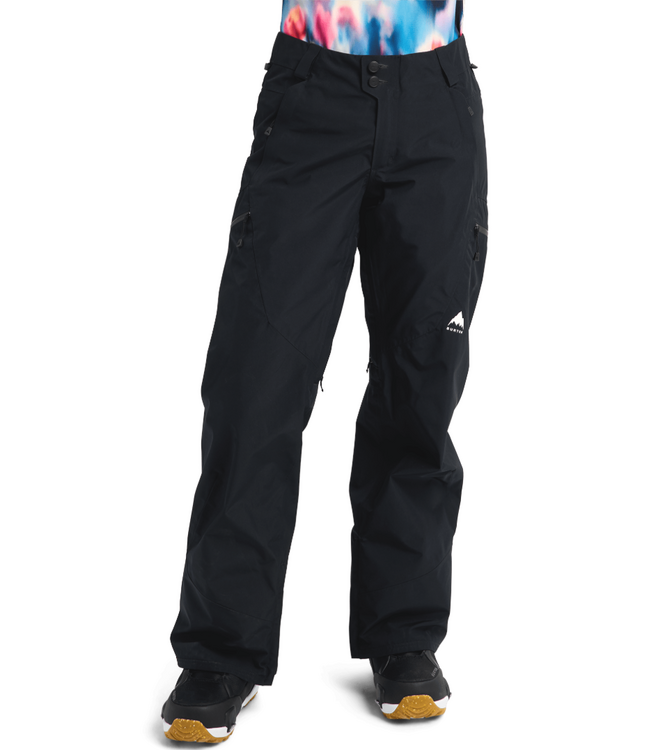 BURTON WOMENS RESERVE GORE-TEX 2L PANTS REGULAR TRUE BLACK 2026