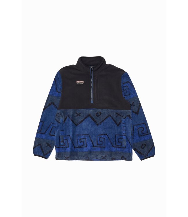 AIRBLASTER FLEECE HALF ZIP DARK WAVE 2026