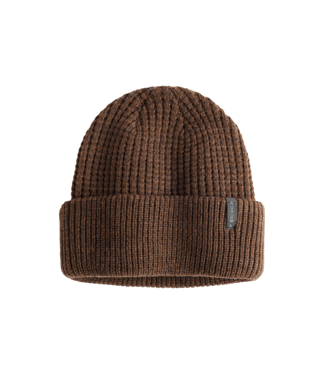AUTUMN THERMAL KNIT BEANIE BROWN 2026