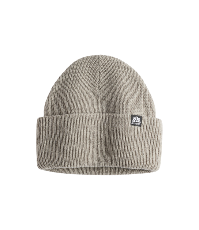 AUTUMN SIMPLE SOLID BEANIE STONE 2026