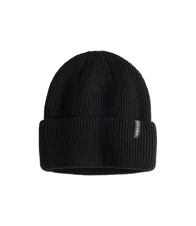 AUTUMN SELECT SOLID BEANIE BLACK 2026
