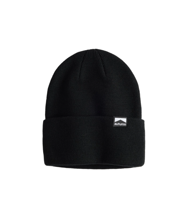 AUTUMN SURPLUS SOLID BEANIE BLACK 2026