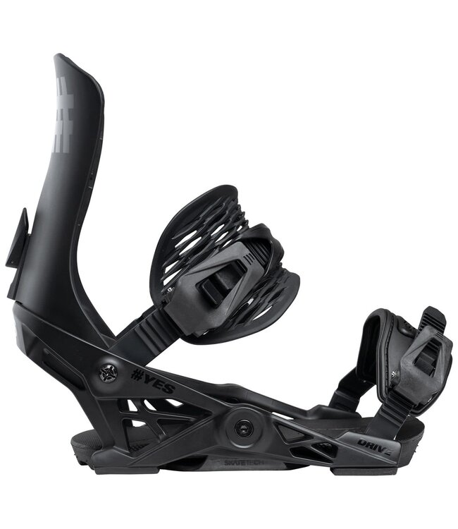 YES DRIVE SNOWBOARD BINDINGS PITCH BLACK 2026