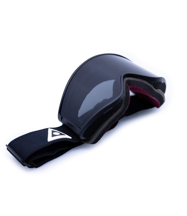 ASHBURY A12 GOGGLE BLACK TRIANGLE w/ DARK SMOKE LENS + YELLOW 2026