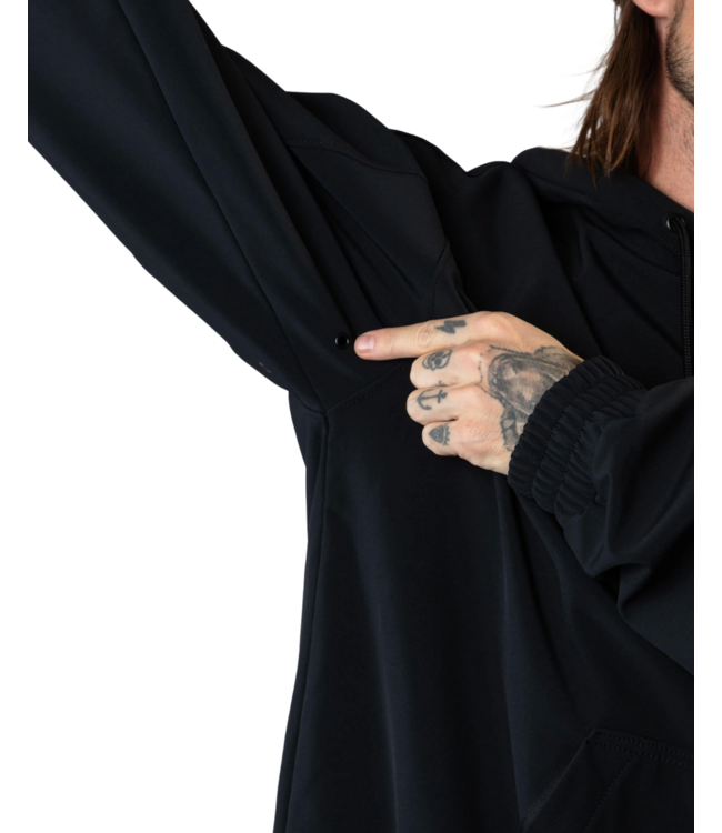BEYOND MEDALS SOFTSHELL HOODIE BLACK 2026