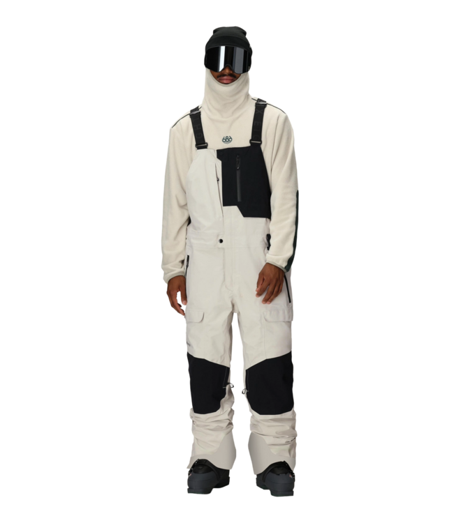 686 MENS GORE-TEX DISPATCH SHELL BIB SNOW PANT LIMESTONE COLORBLOCK 2026