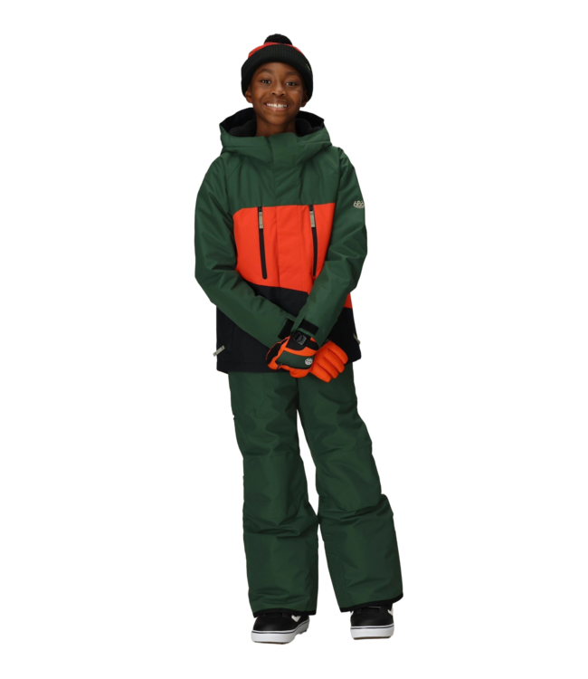 686 BOYS FRONTIER INSULATED BIB MOSS GREEN 2026