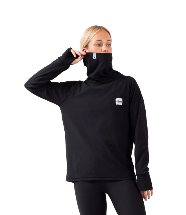EIVY WOMENS LOOSE FIT GAITER RIB TOP BLACK 2026