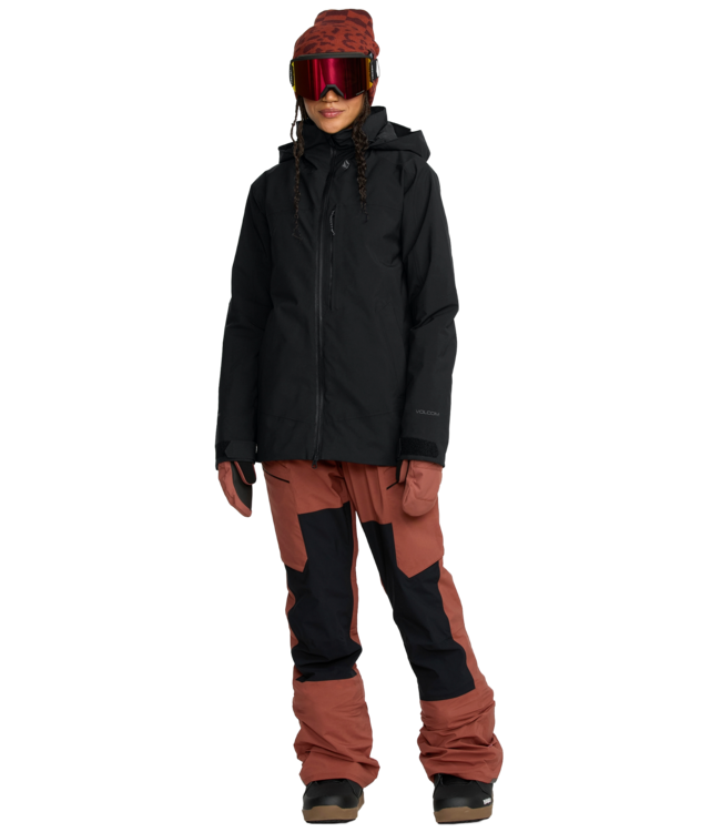 VOLCOM WOMENS 3D STRETCH GORE JACKET BLACK 2026