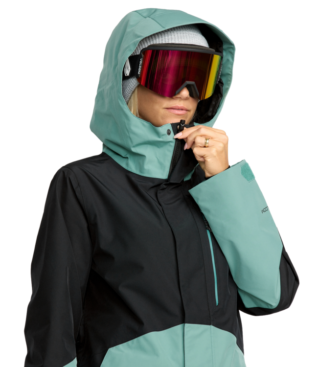 VOLCOM WOMENS V.CO ERAS INSULATED GORE JACKET ARCTIC BLUE 2026