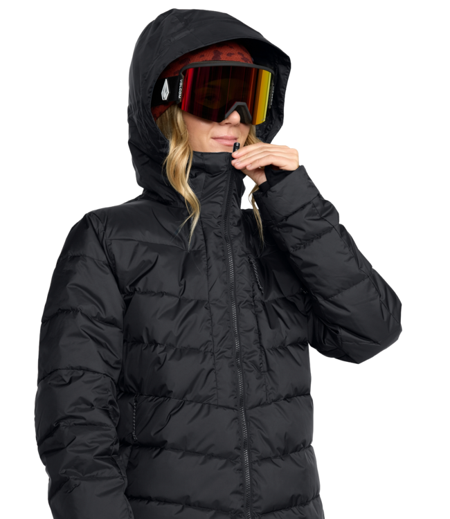 VOLCOM WOMENS ESTES PUFF JACKET BLACK 2026