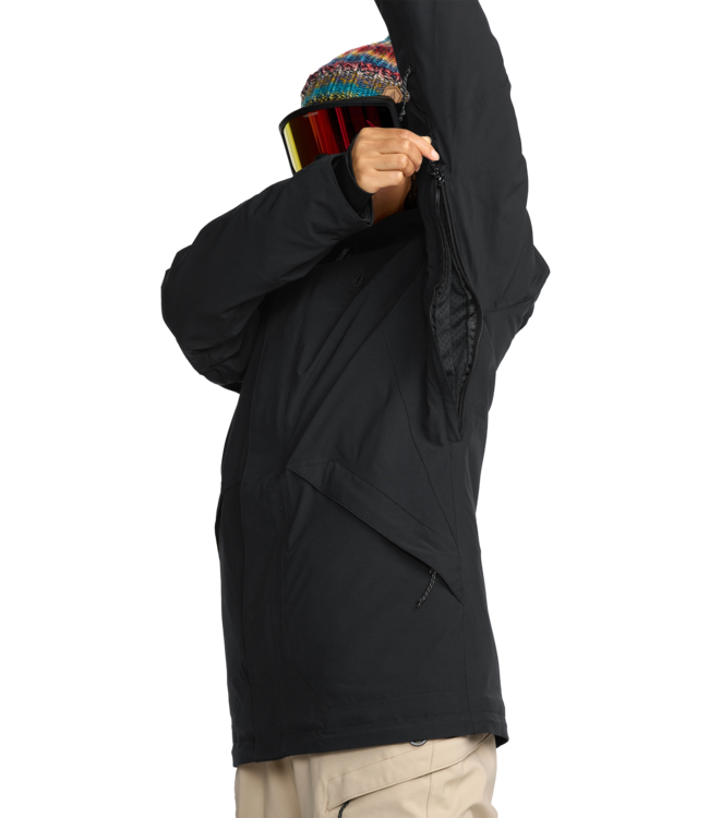 VOLCOM WOMENS SHELTER 20K 3D STRETCH JACKET BLACK 2026