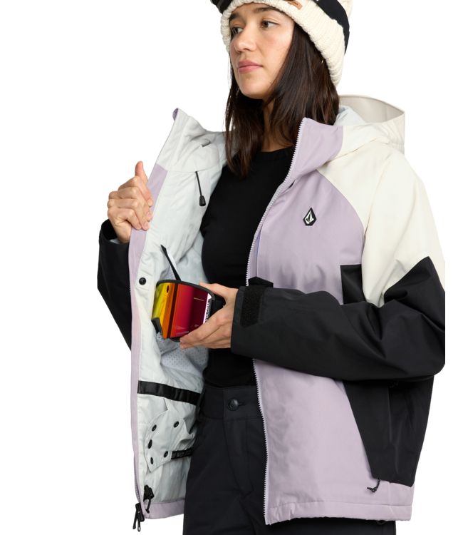 VOLCOM WOMENS AGATE INSULATED JACKET LAVENDER 2026