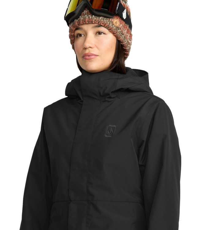 VOLCOM WOMENS BOLT INSULATED JACKET BLACK 2026