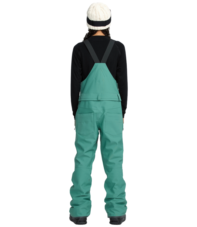 VOLCOM WOMENS SWIFT BIB OVERALL SPRUCE GREEN 2026
