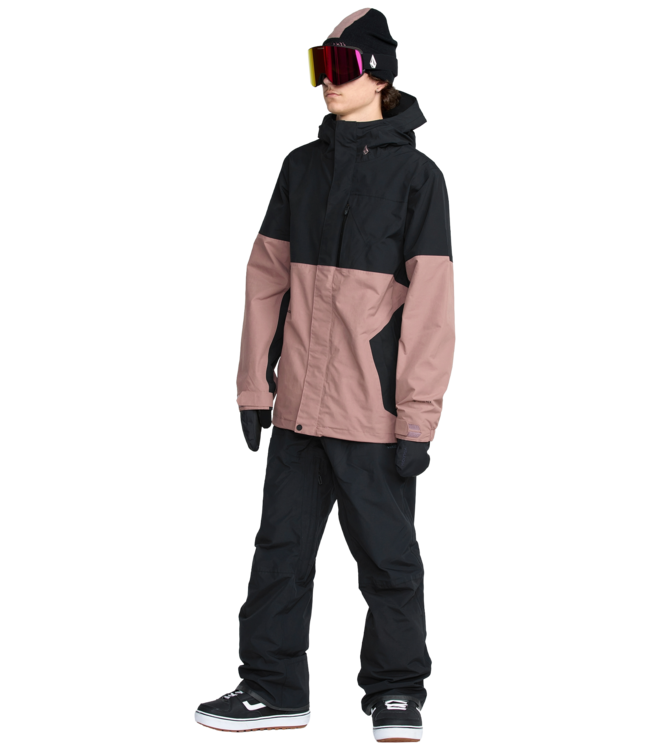 VOLCOM L INSULATED GORE-TEX JACKET PALE MAUVE 2026