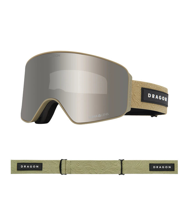 DRAGON NFX MAG GOGGLE EARTH w/ LUMALENS SILVER ION +LUMALENS AMBER 2026